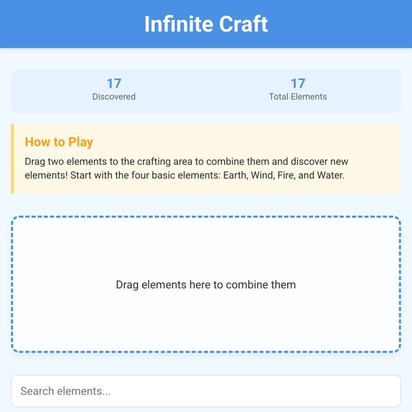 Infinite Craft