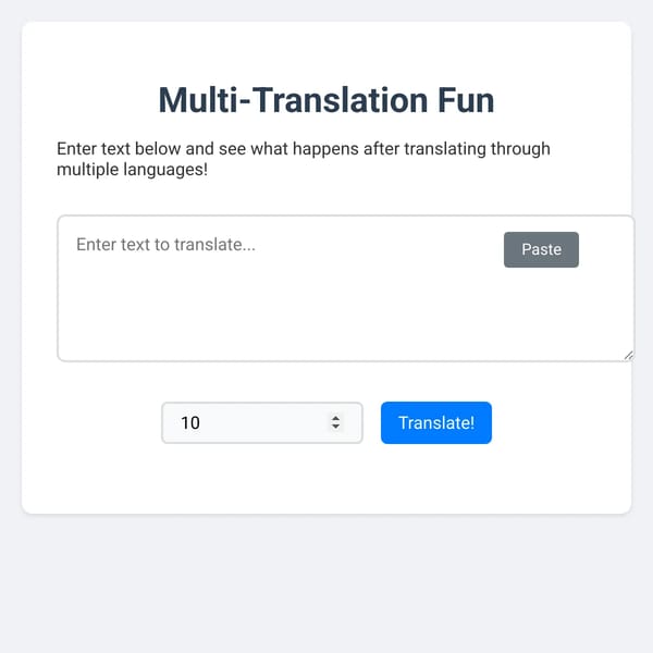 Hypertranslate