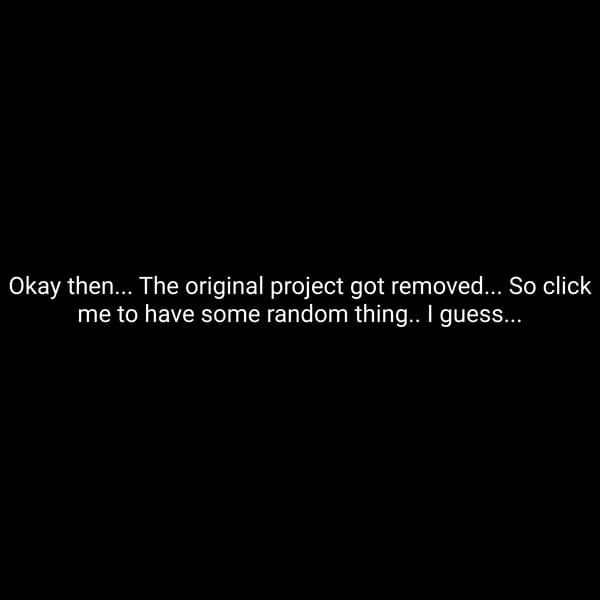 Oh well..