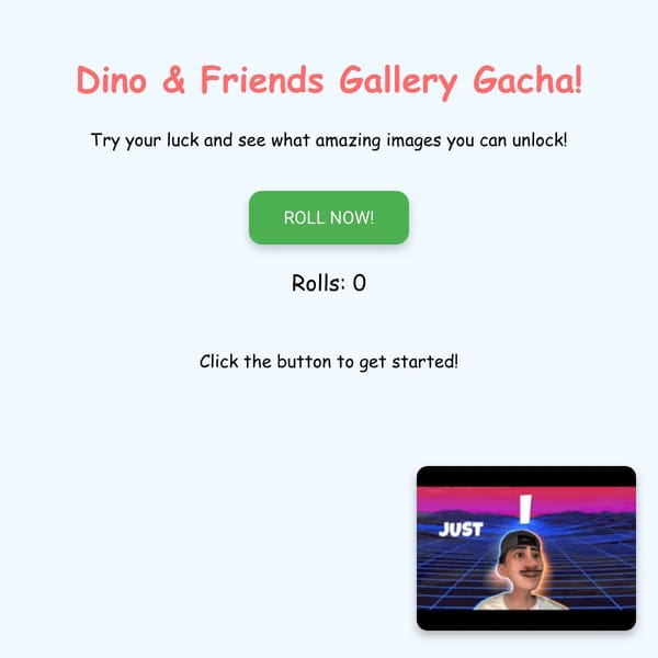 Dino & Friends Gallery Gacha