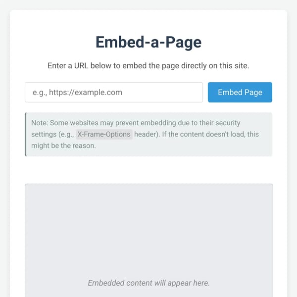 embedded page generator idk