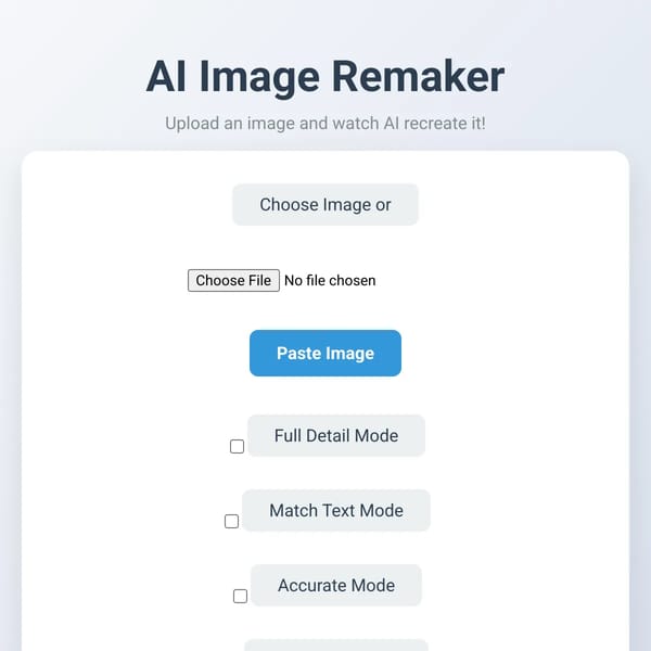 AI Image Remaker