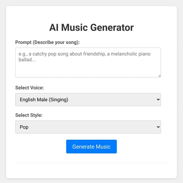AI Music Generator