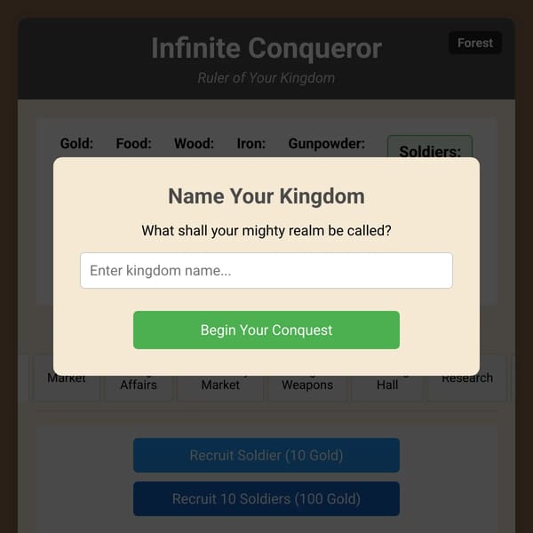 Infinite Conqueror