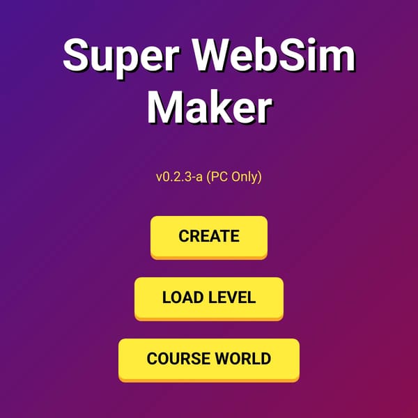 Super WebSim Maker