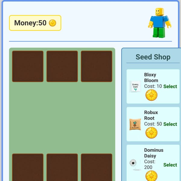 Roblox Garden Grower