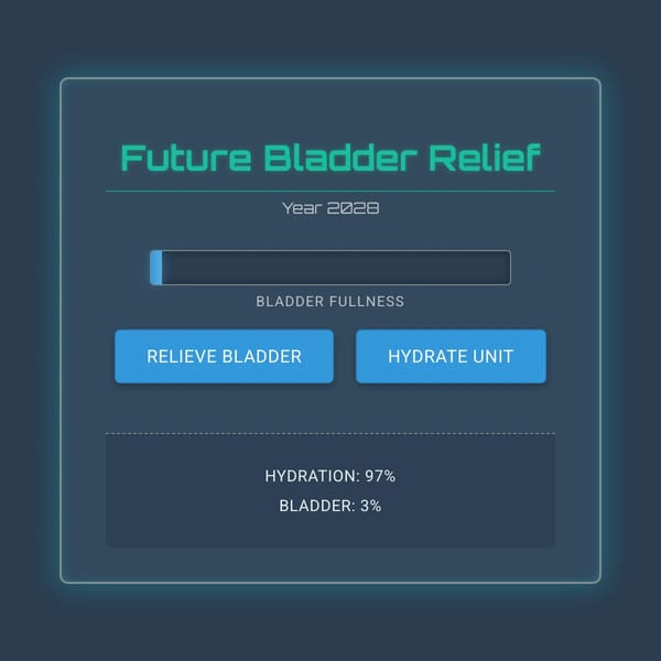 Future Bladder Relief - 2028 edition