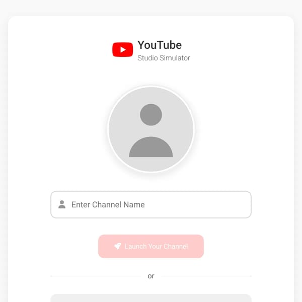 YouTube Studio Simiulator (FIXED VERSION)