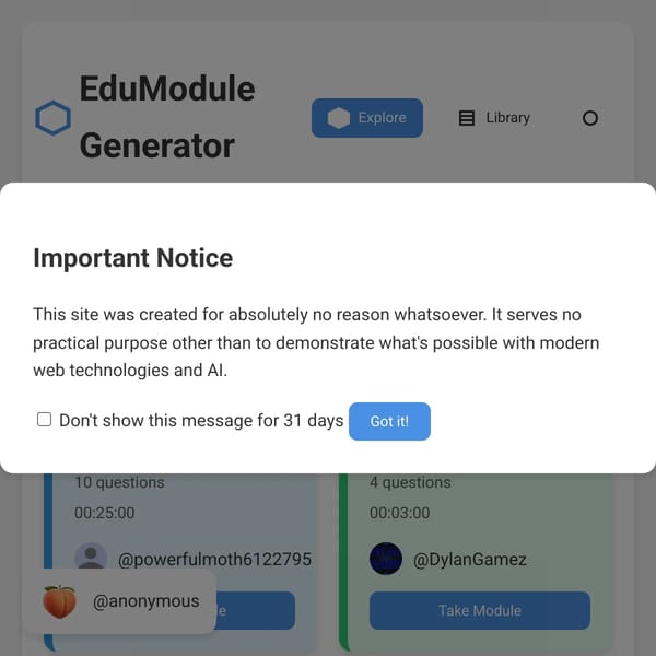 EduModule Generator
