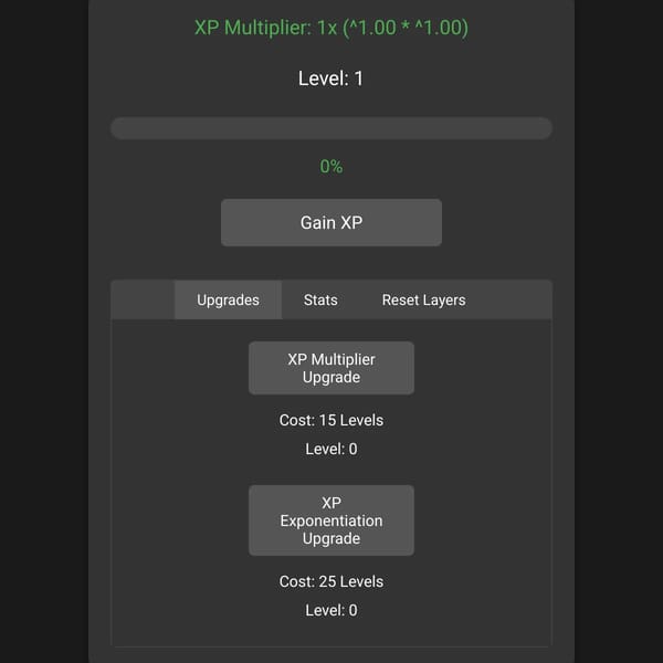 Level Up Clicker
