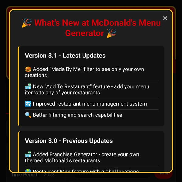 (RESTAURANTS) This McDonald's Menu Does Not Exist
