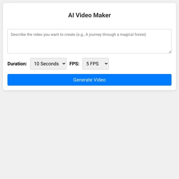 AI Video Maker