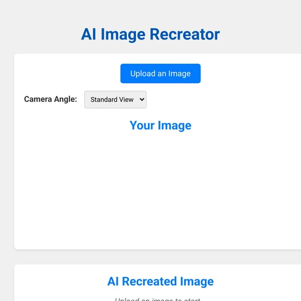 AI Image Recreator
