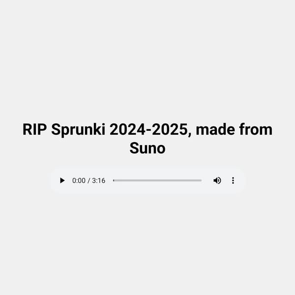 RIP Sprunki