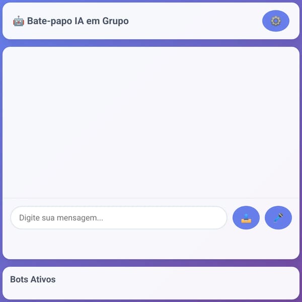 Bate-papo IA em Grupo