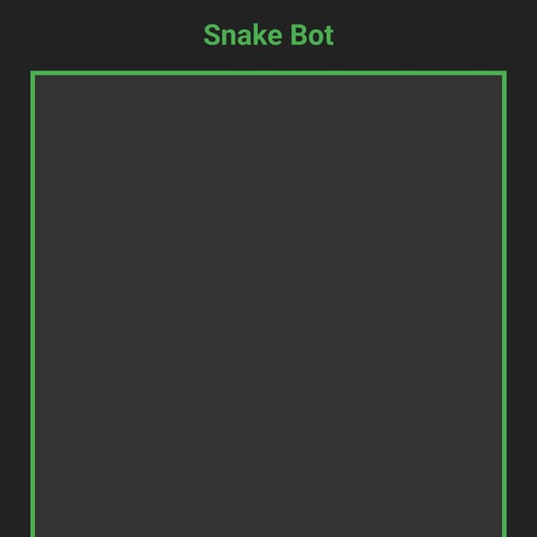 Snake Bot (Neural Concept)