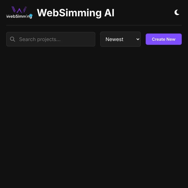 WebSimming AI (BETA)