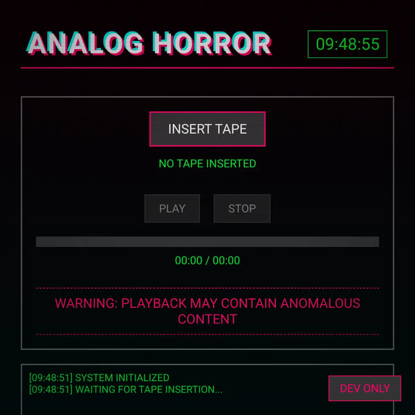 VHS Mp3 Creator