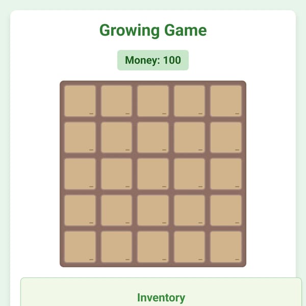 grow a garden but made by AI