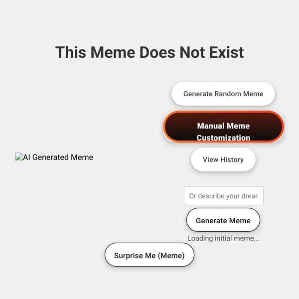 This Meme Does Not Exist