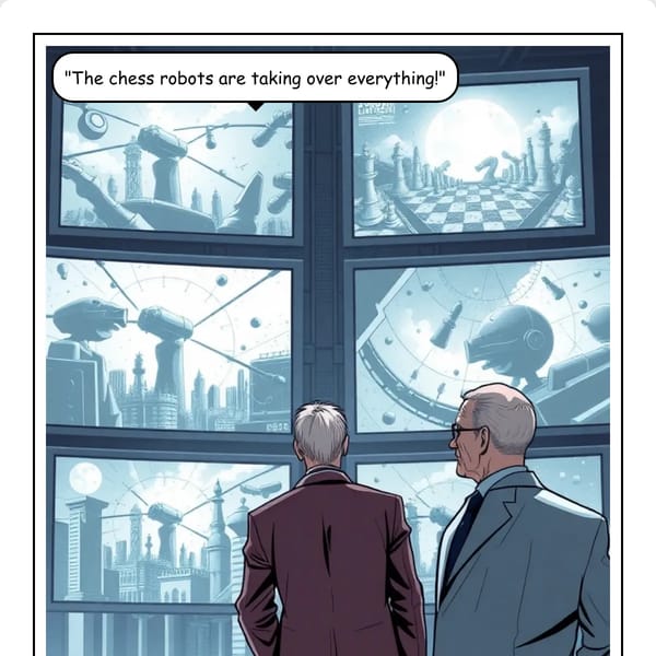 Chess Cheaters Comic