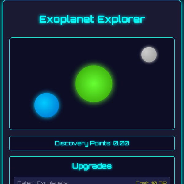 Exoplanet Explorer