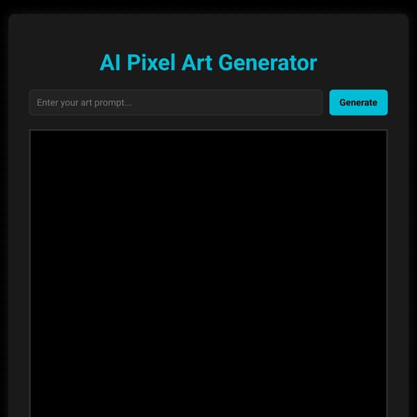 AI Pixel Art Generator