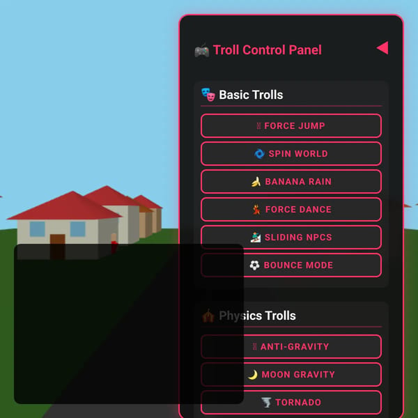 3D Trolling Game