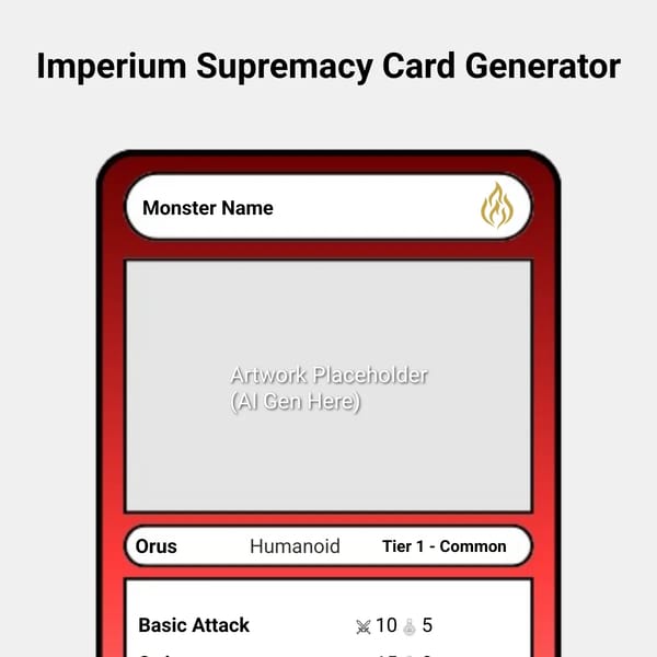 Imperium Supremacy Card Generator