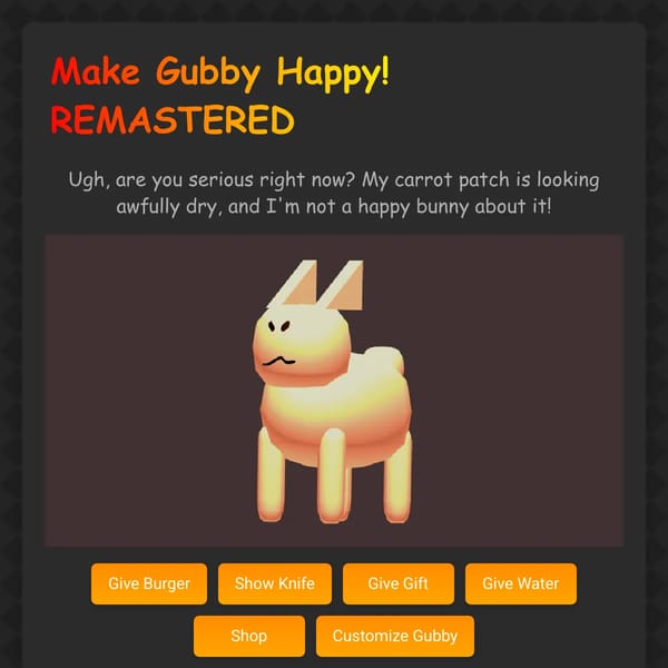 Make Gubby Happy! REMASTERED