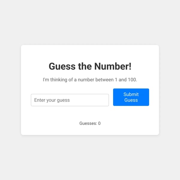 Guess the Number