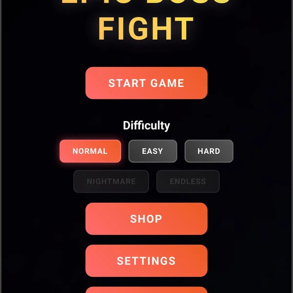 Epic Boss Fight