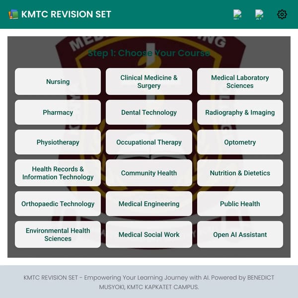 KMTC REVISION SET