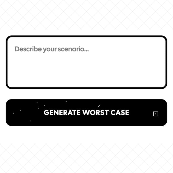 Worst Case Scenario