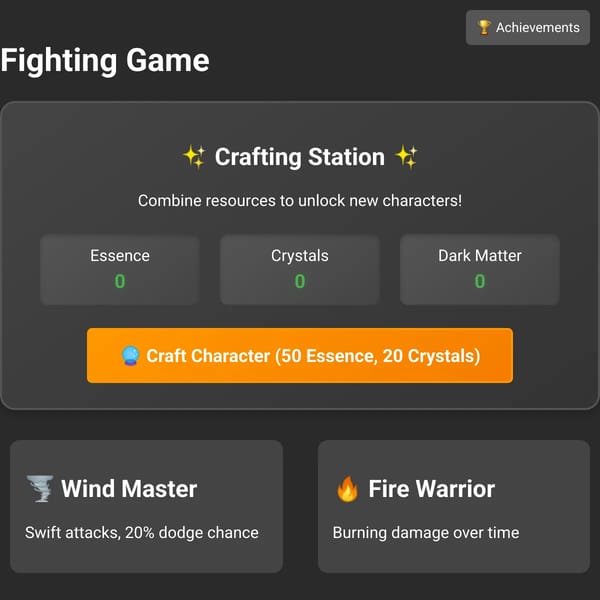 Fighting Game