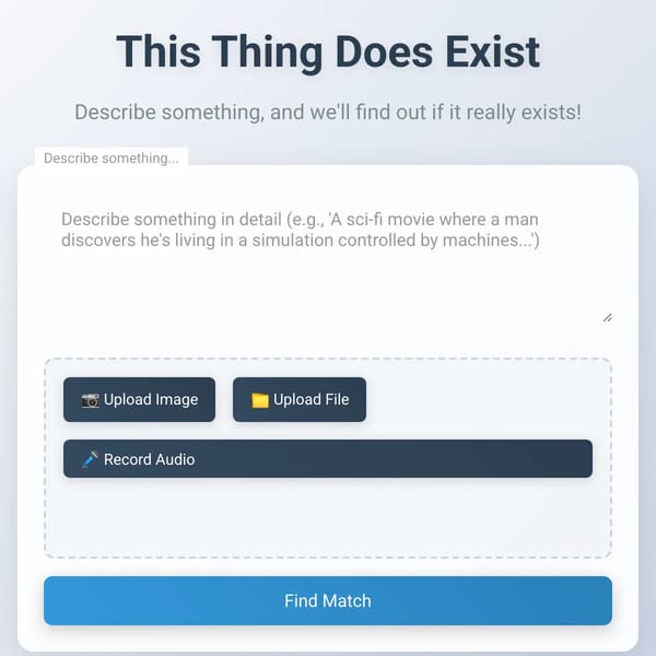 This _____ Does Exist