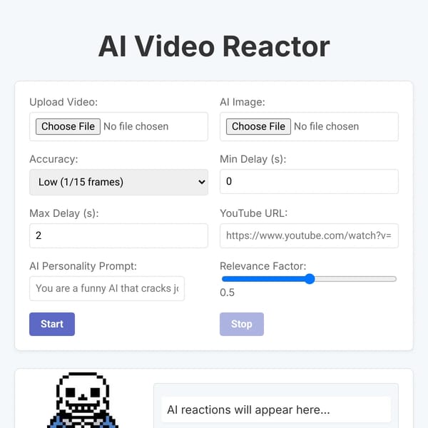 AI Video Reactor