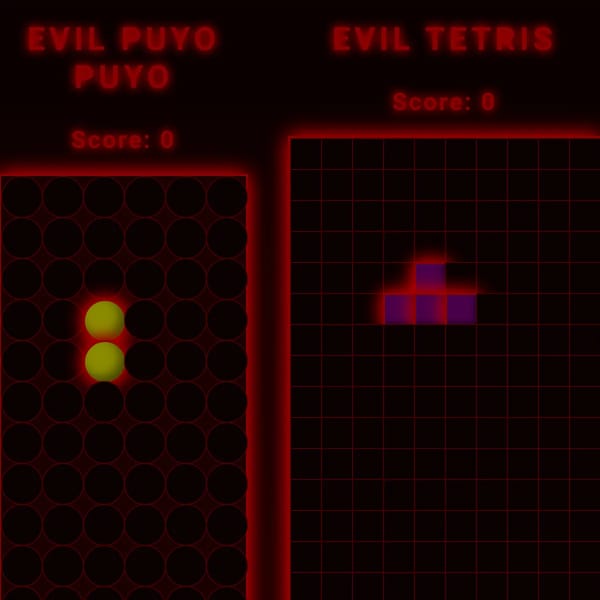 Evil Puyo Puyo Tetris with Horse noises 