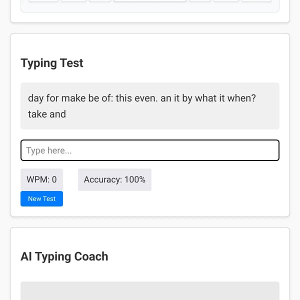 KEYMAP - keybind mapper and typing test
