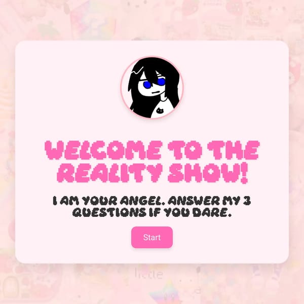 Reality Show Angel Game