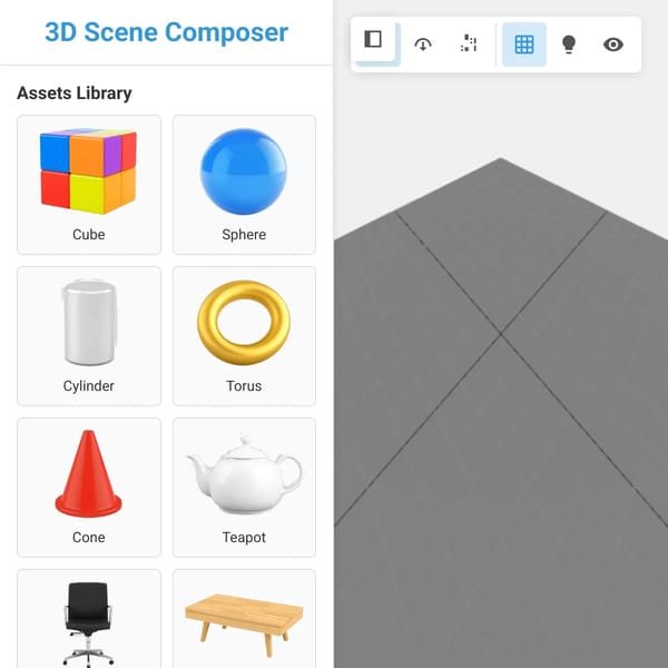 3D Scene Composer