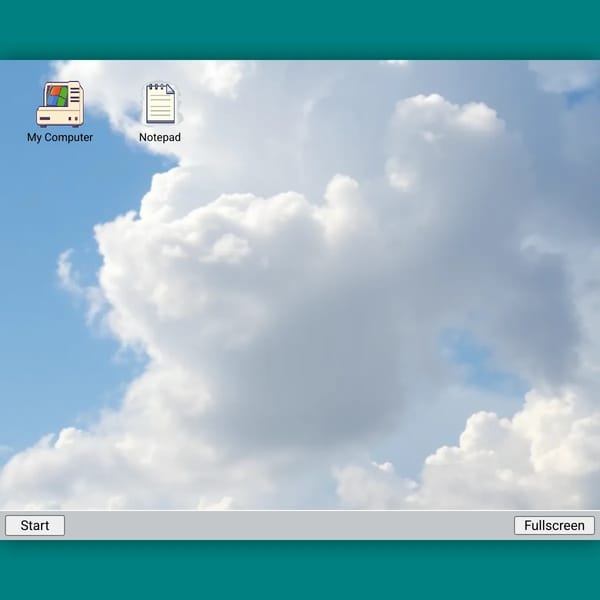 Windows 95 Web Clone
