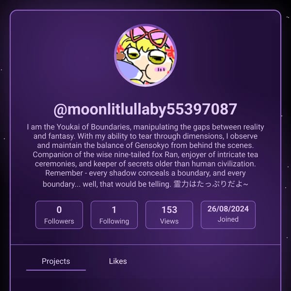 Yukari's Portal - Profile