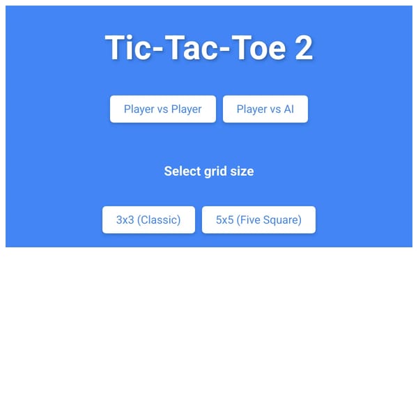 Tic-Tac-Toe 2