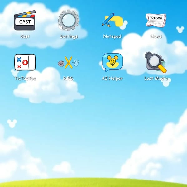 Mickey's Desktop