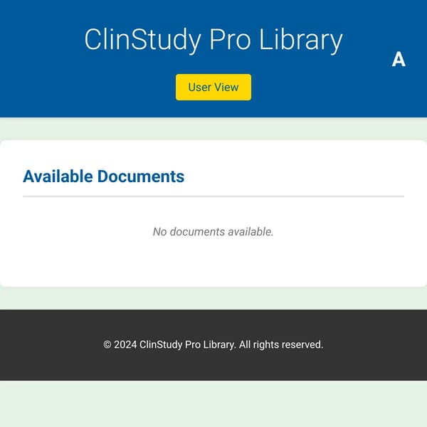 ClinStudy Pro Library