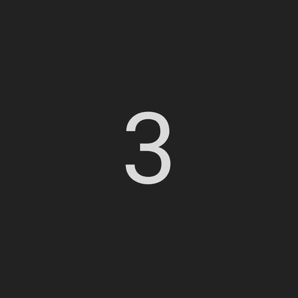 Number 3