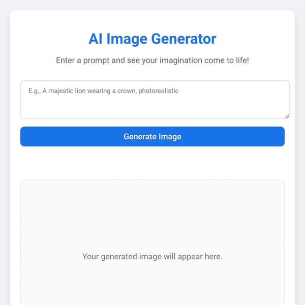 AI Image Generator