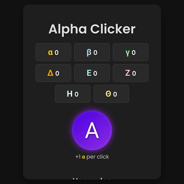 Alpha Clicker