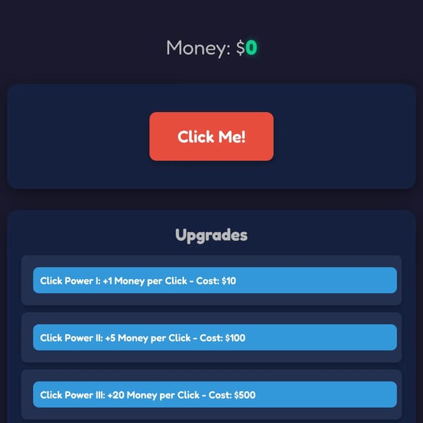 Money Clicker